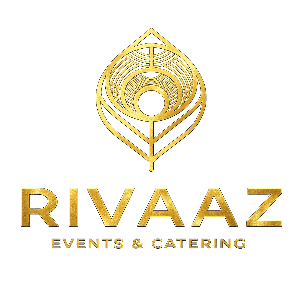 Rivaaz Events & Catering logo design